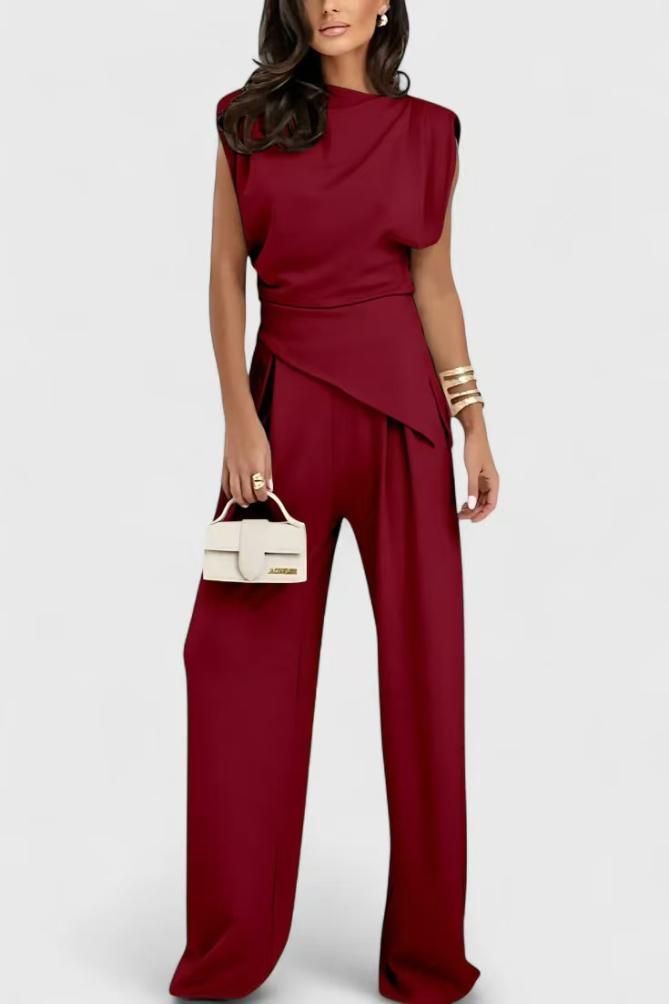 Arianna | Red Cozy Two Piece Set