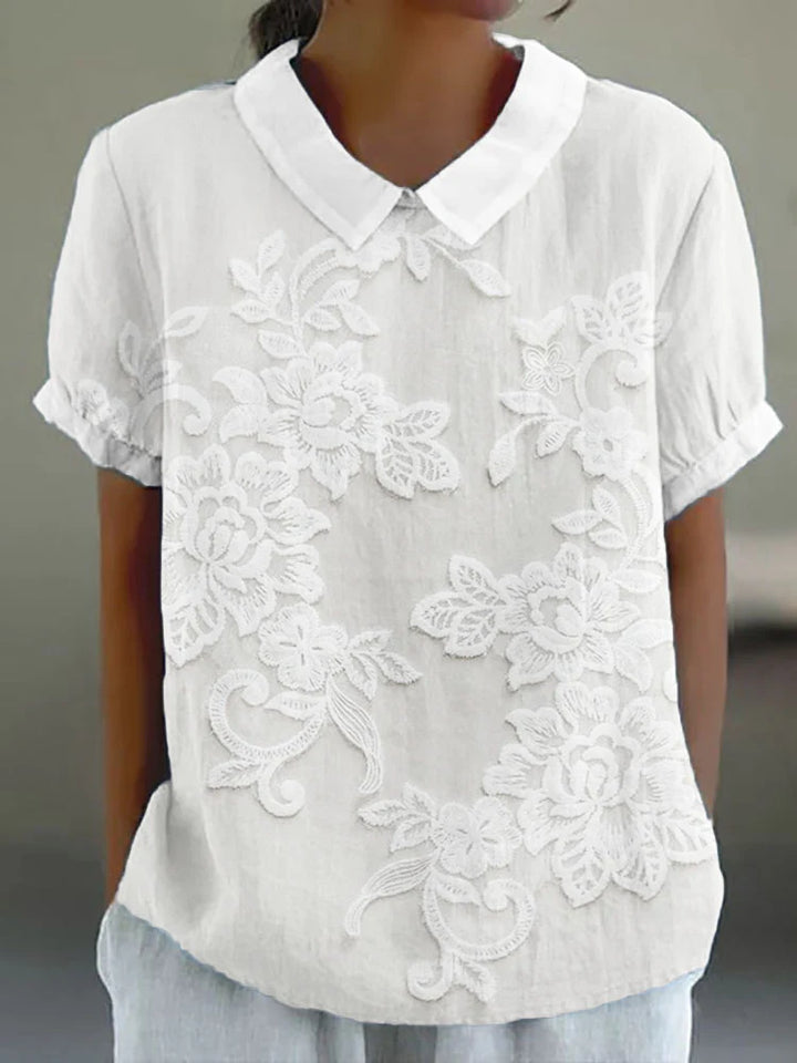 Clarette™ - Vintage Printed Shirt